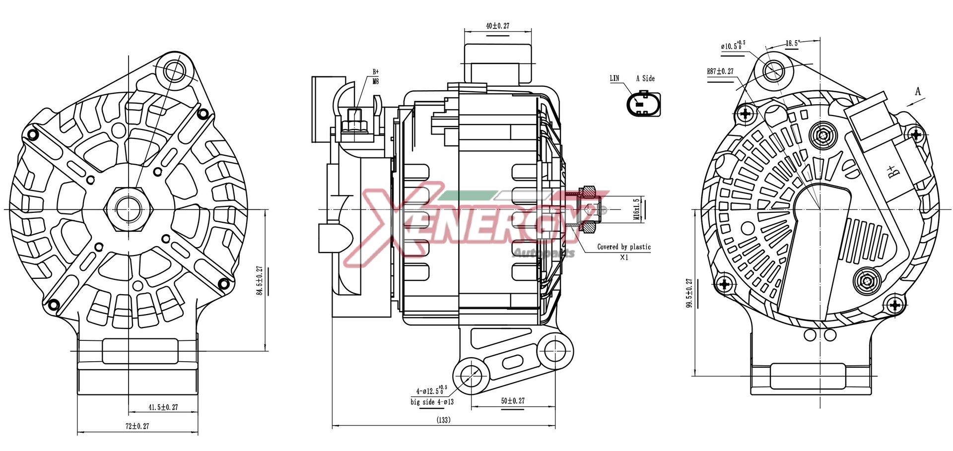 Alternatore AP XENERGY XAL47715AD