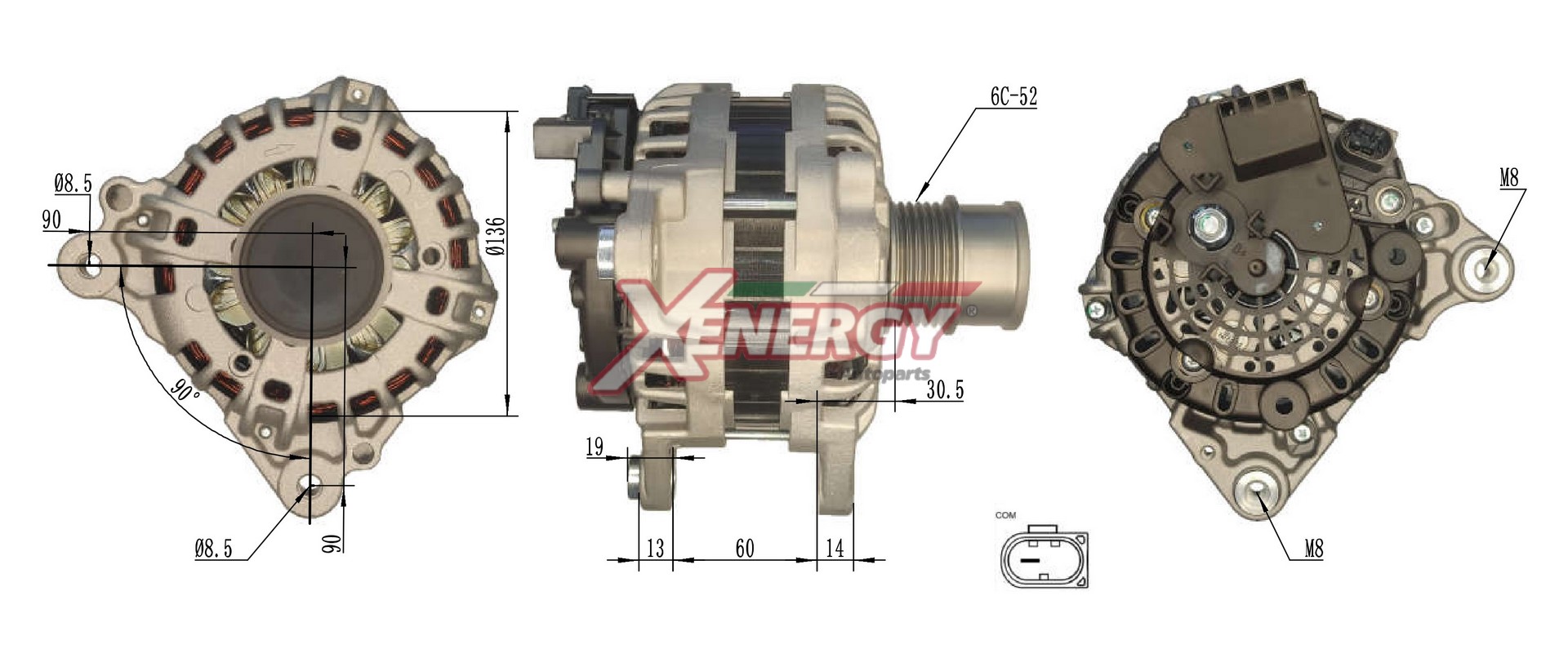Alternatore AP XENERGY XAL56710AD