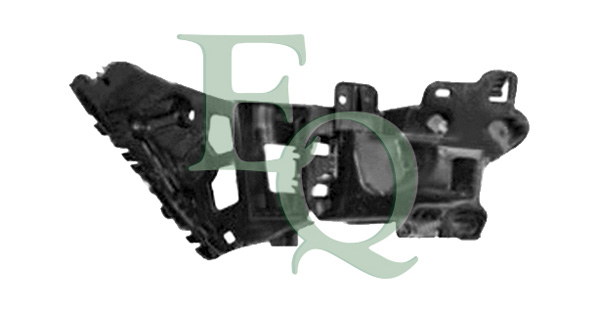 STAFFA PARAURTI POST DX PLASTICA