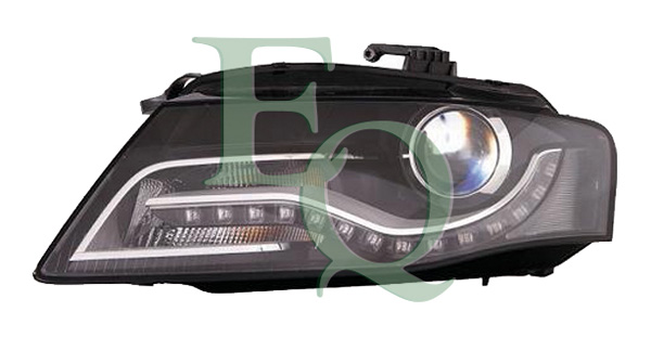 PROIETTORE DX A LED XENON C/MOTORE PARAB NERA ORIENTABILE