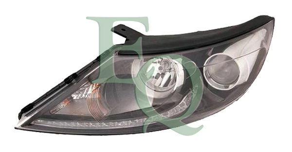 PROIETTORE DX LED PARAB NERA