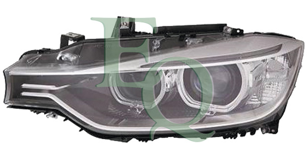 PROIETTORE DX LED C/MOTORE PARAB NERA BI-XENON