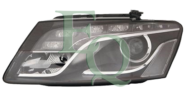 PROIETTORE DX A LED XENON C/MOTORE PARAB NERA