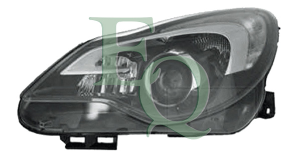 PROIETTORE DX C/PRED LUCE DIN
