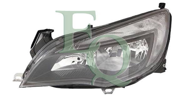 PROIETTORE DX NERA H7+H7 A LED ELETT C/MOTORE LUCE DIURNA