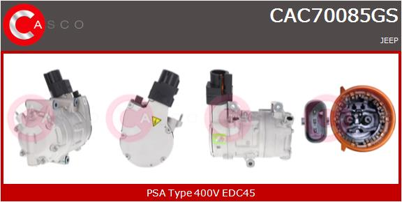 CASCO Compressore, Climatizzatore PSA