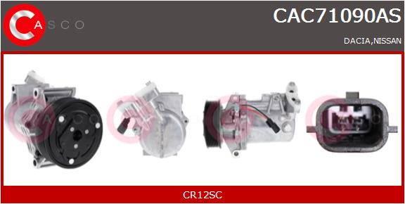 CASCO Compressore, Climatizzatore RENAULT-NISSAN