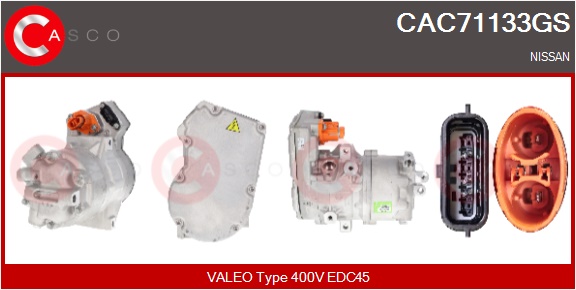 CASCO Compressore, Climatizzatore RENAULT-NISSAN