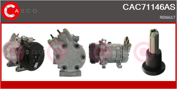 CASCO Compressore, Climatizzatore RENAULT