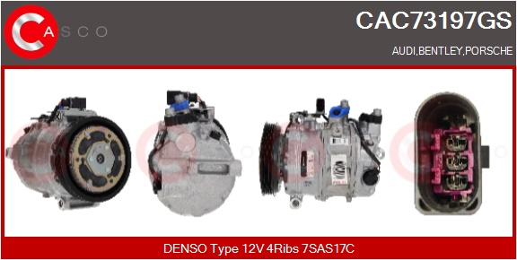 CASCO Compressore, Climatizzatore VAG