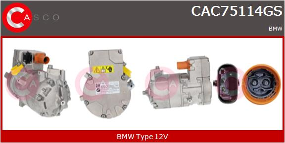 CASCO Compressore, Climatizzatore BMW