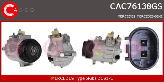 CASCO Compressore, Climatizzatore MERCEDES,MERCEDE