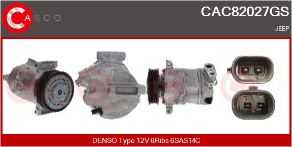 CASCO Compressore, Climatizzatore JEEP