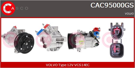 CASCO Compressore, Climatizzatore VOLVO