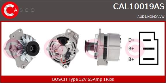 CASCO Alternatore AUDI,HONDA,VW