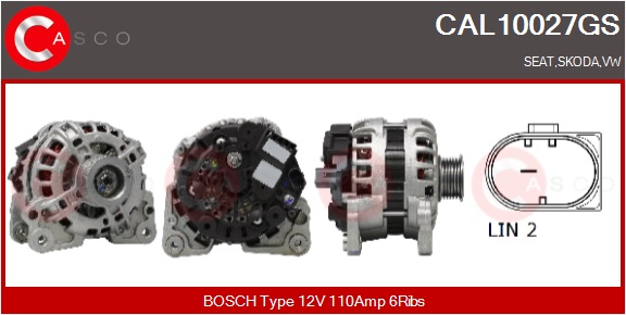 CASCO Altern.VW,SEAT,SKODA