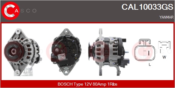 CASCO Altern.YANMAR