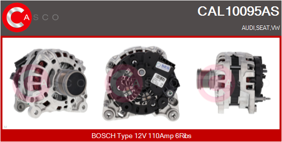 CASCO Alternatore AUDI,SEAT,VW
