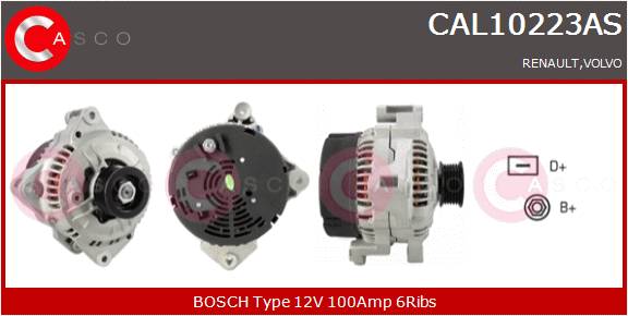 CASCO Altern.Volvo-14V100A