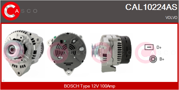 CASCO Alternatore VOLVO