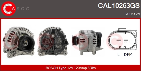 CASCO Altern.VW,VOLVO