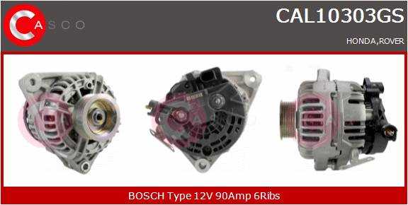 CASCO Altern.HONDA,ROVER