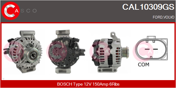 CASCO ALTERNATORE  FORD,VOLVO