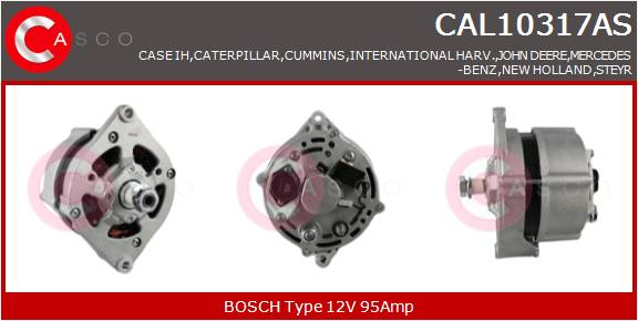 CASCO Altern.JOHN DEERE,CASE