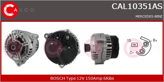 CASCO Altern.MERCEDES