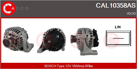 CASCO Altern.VOLVO TRUCKS