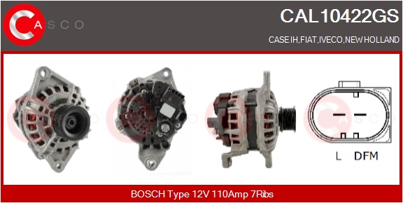 CASCO Altern.FIAT,IVECO