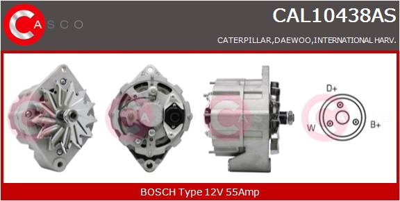 CASCO Altern.CATERPILLAR