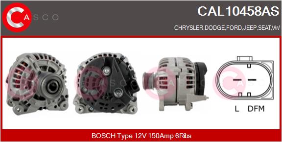 CASCO Altern.VW, SEAT, FORD, CHRYSLER, DODGE