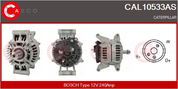 CASCO Altern.CATERPILLAR