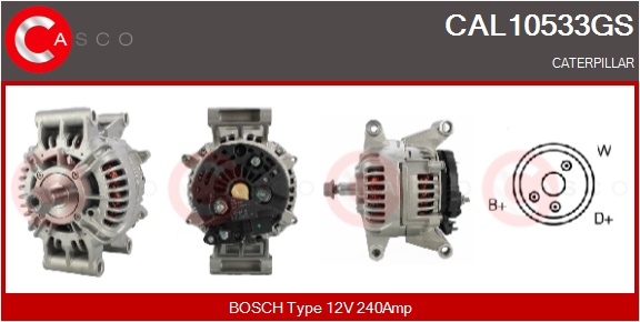 CASCO Altern.CATERPILLAR