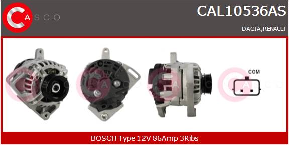 CASCO Altern.DACIA,RENAULT