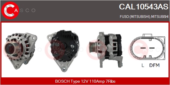 CASCO Altern.MITSUBISHI