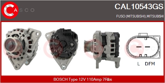 CASCO Altern.MITSUBISHI