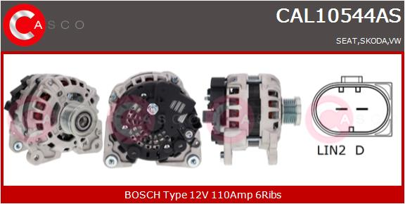 CASCO Altern.VW,SEAT,SKODA