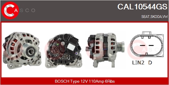 CASCO Altern.VW,SEAT,SKODA