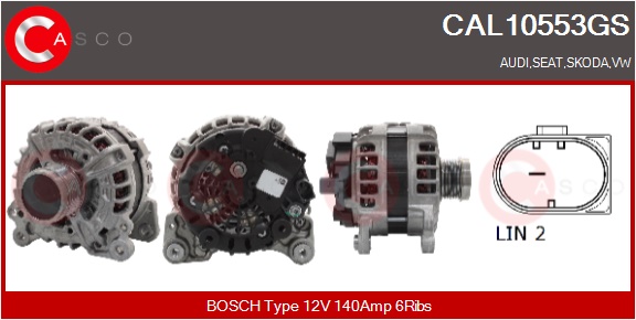 CASCO Altern.AUDI,SEAT,SKODA,VW