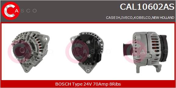 CASCO Altern.Iveco-28V70A