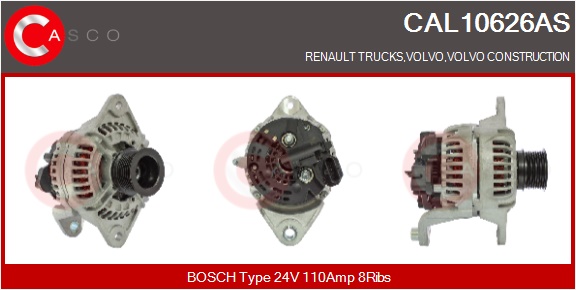 CASCO Altern.VOLVO TRUCKS