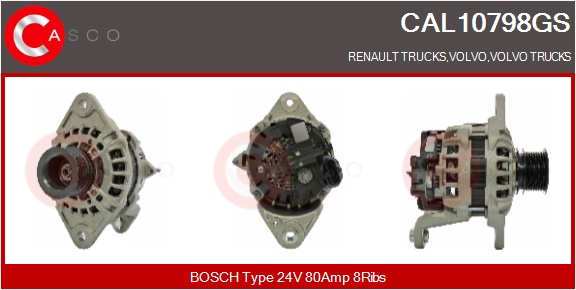 CASCO Altern.VOLVO TRUCK