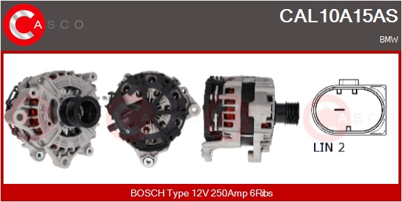 CASCO Alternatore BMW