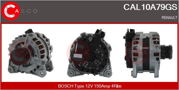 CASCO Altern.DACIA,RENAULT