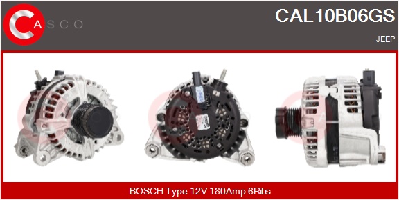 CASCO Alternatore JEEP