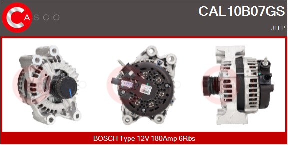 CASCO Alternatore JEEP