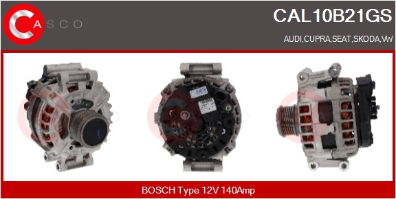CASCO Alternatore AUDI,VW,SEAT,SKODA