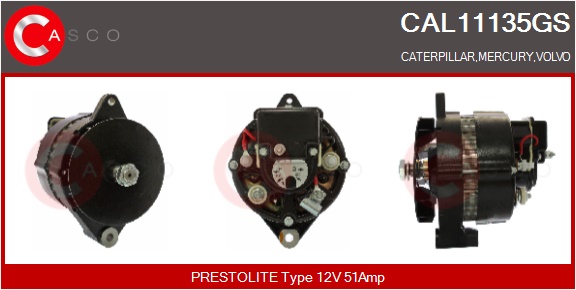 CASCO Altern.Orig.CATERPILLARR,MERCURY,VOLVO